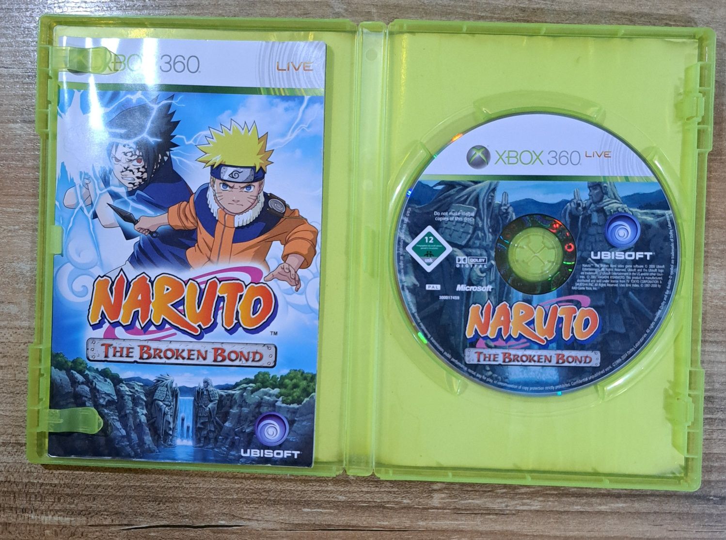 Naruto Broken Bond Xbox 360 Komplet ANG