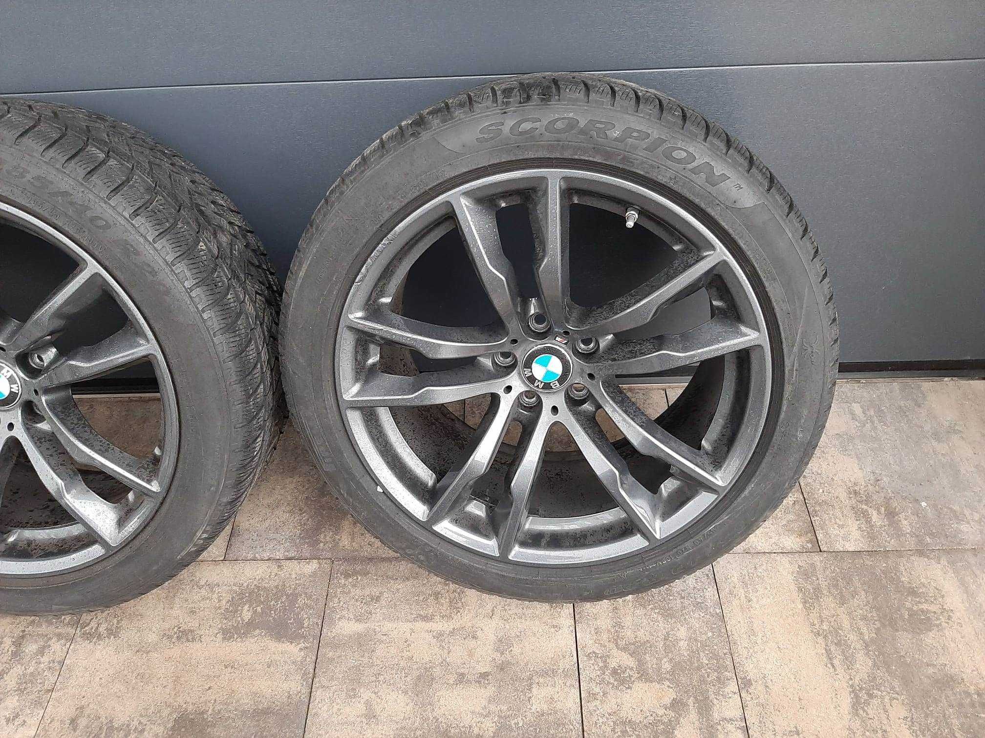 Oryginalne koła zimowe 20' BMW X5 F85 F15 X6 F86 F16 wzór 611 M pakiet