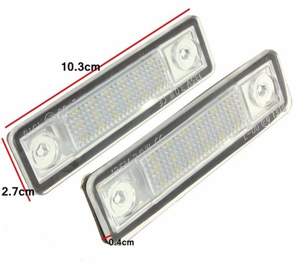 Luzes matrícula Full LED Opel Astra F, G, Corsa B, Omega A, B, Vectra