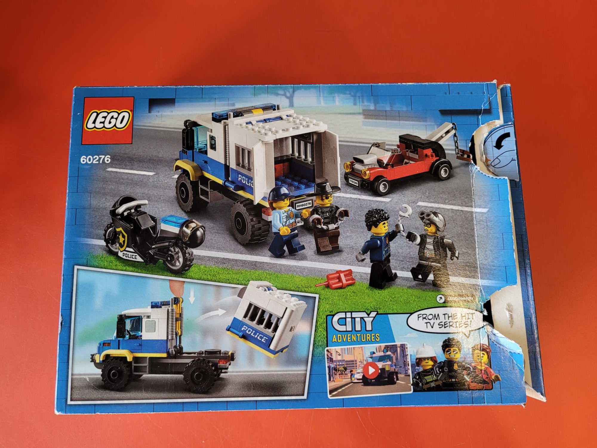 Lego City woz policyjny motor 60276