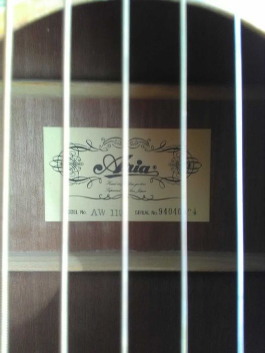 Гітара акустична ARIA( Корея) AW-110  1980р