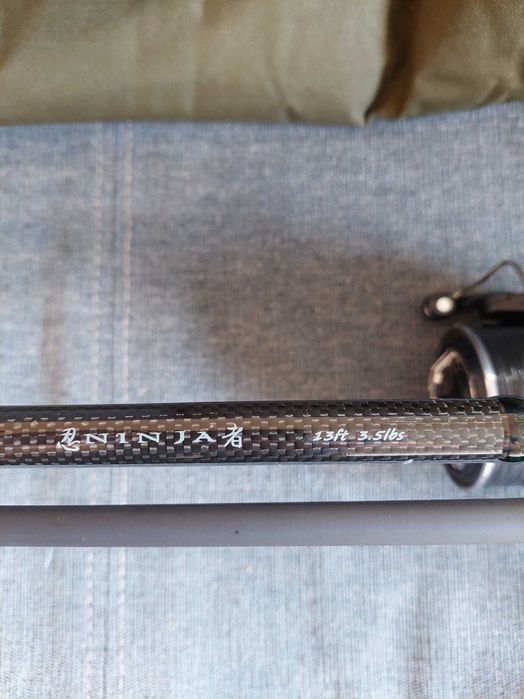 Wędka DAIWA NINJA 13ft, 3.5 lbs + kołowrotek SHIMANO + dodatki!!