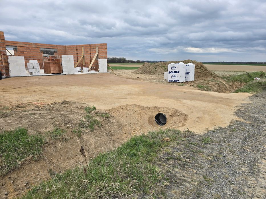 Prace ziemne MINIKOPARKĄ  usługi