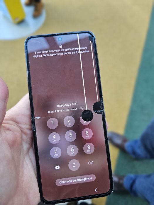 Samsung Galaxy flip 5 para arranjo