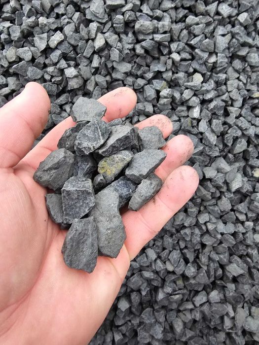 Grys Bazaltowy Kruszywo Antracyt Ogród