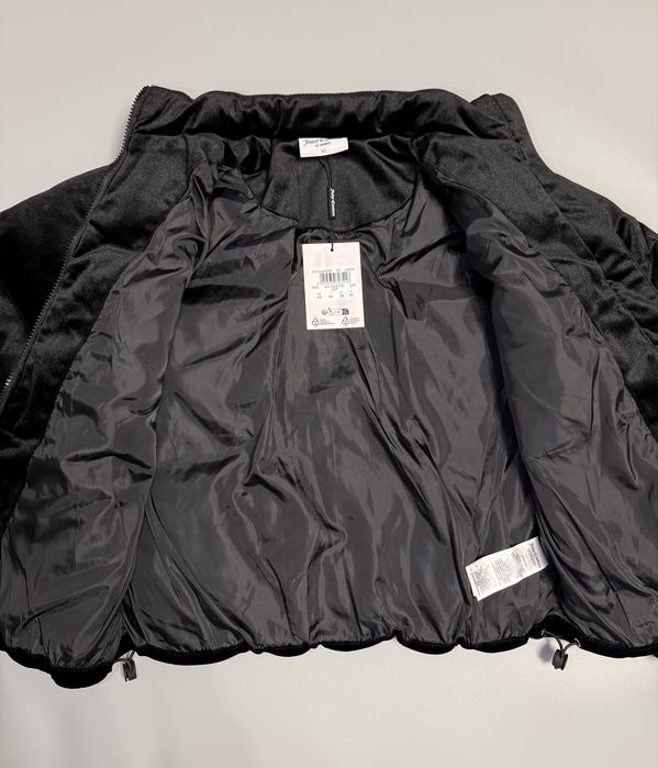 Велюрова куртка Juicy Couture нова, оригінал, чорна XS з бірками