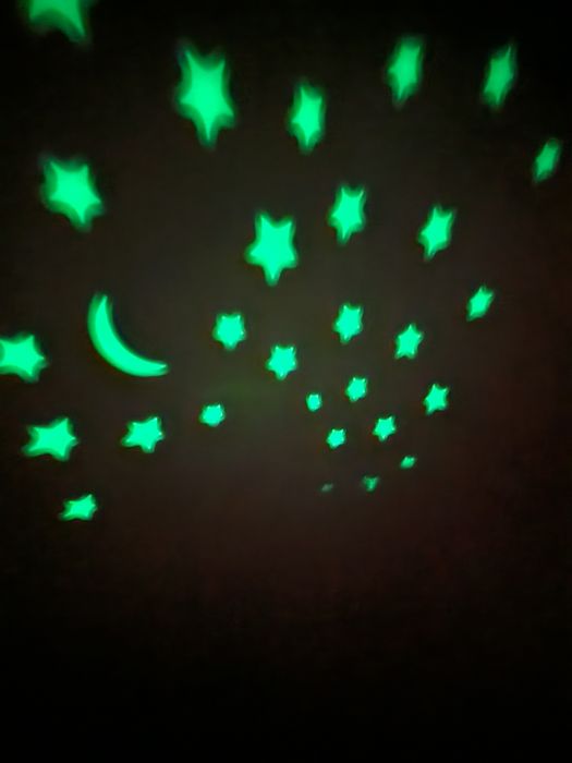 Lampka nocna projektor biedronka