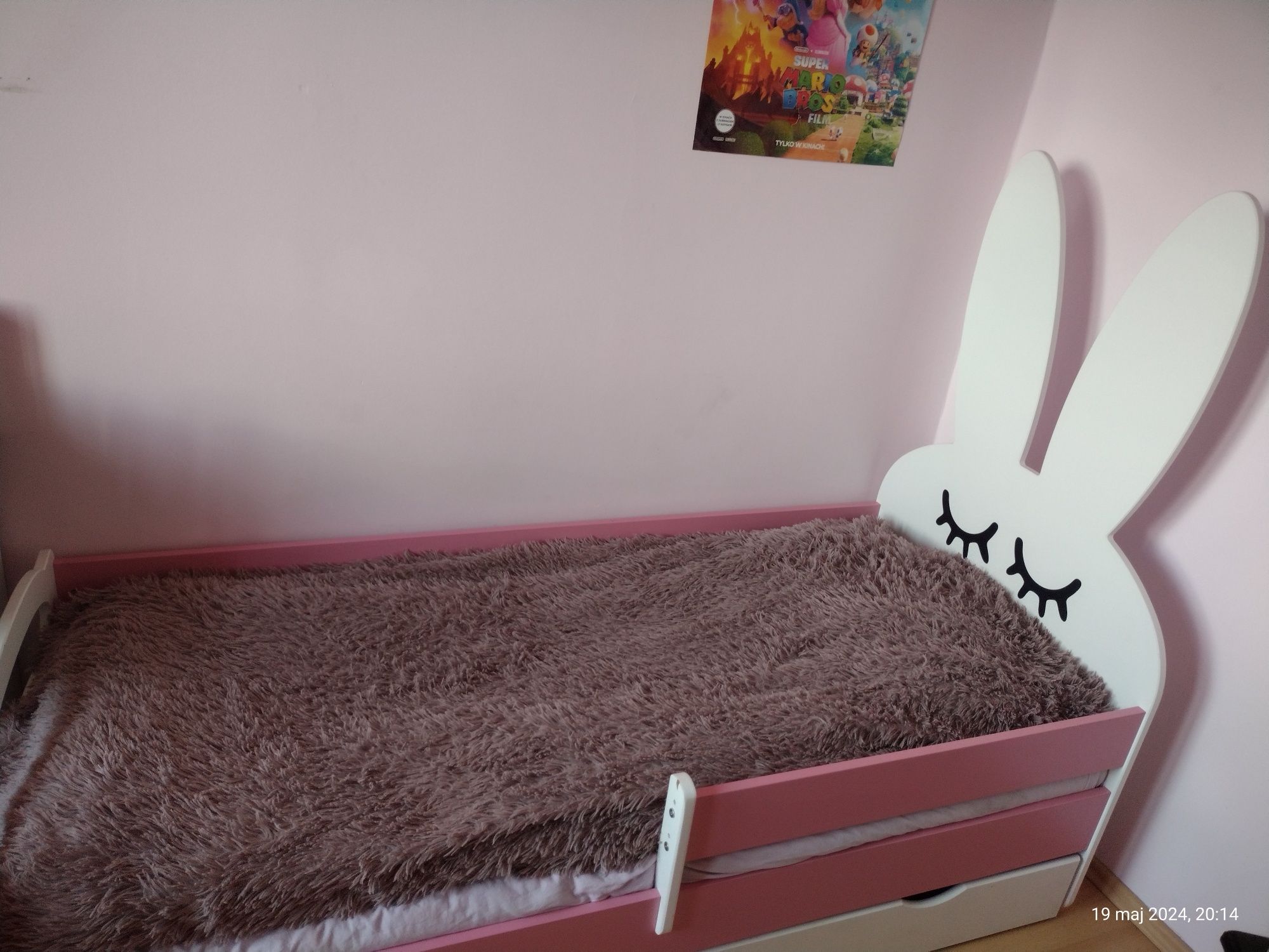 Łóżko dziecięce króliczek