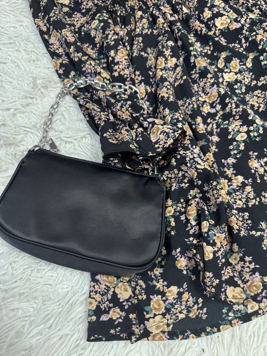 Плаття міді з резинкою на талії Shein