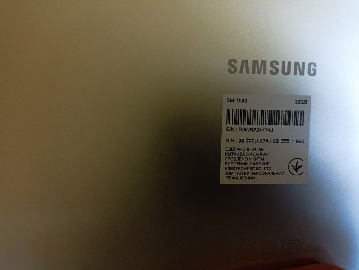 Samsung Galaxy Tab A7 sm t500  
Ориг