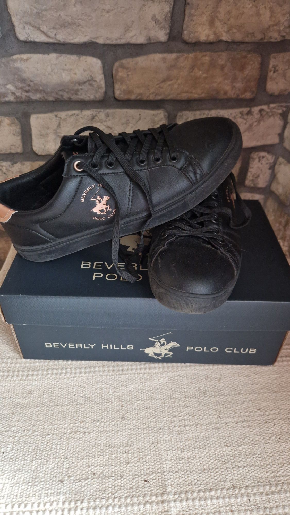 Sneakersy Beverly Hills Polo Club r.38 czarne
