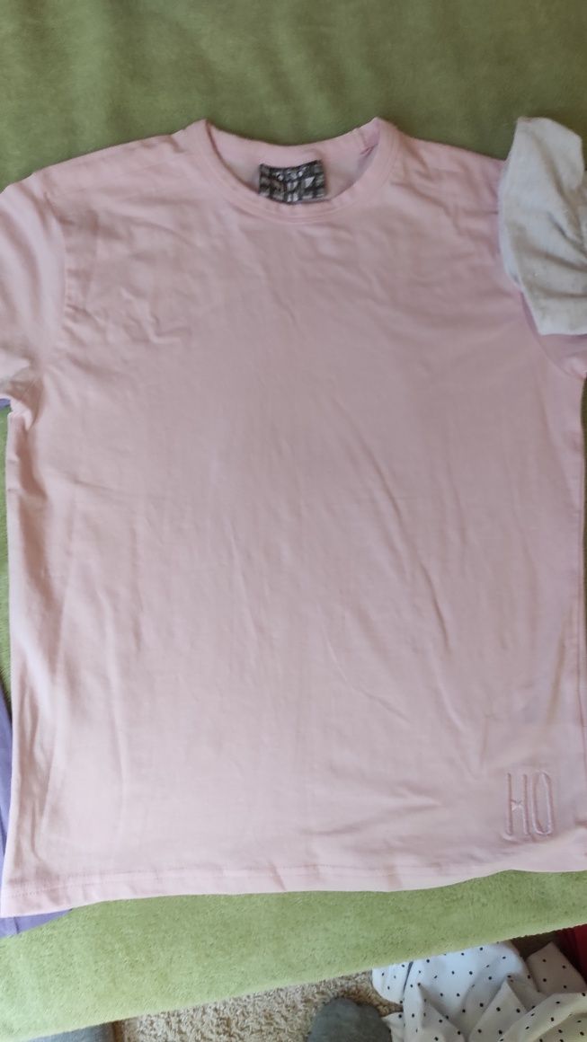 3 t-shirt H&M, Reserved, Hot oil 140 cm. Tanio!