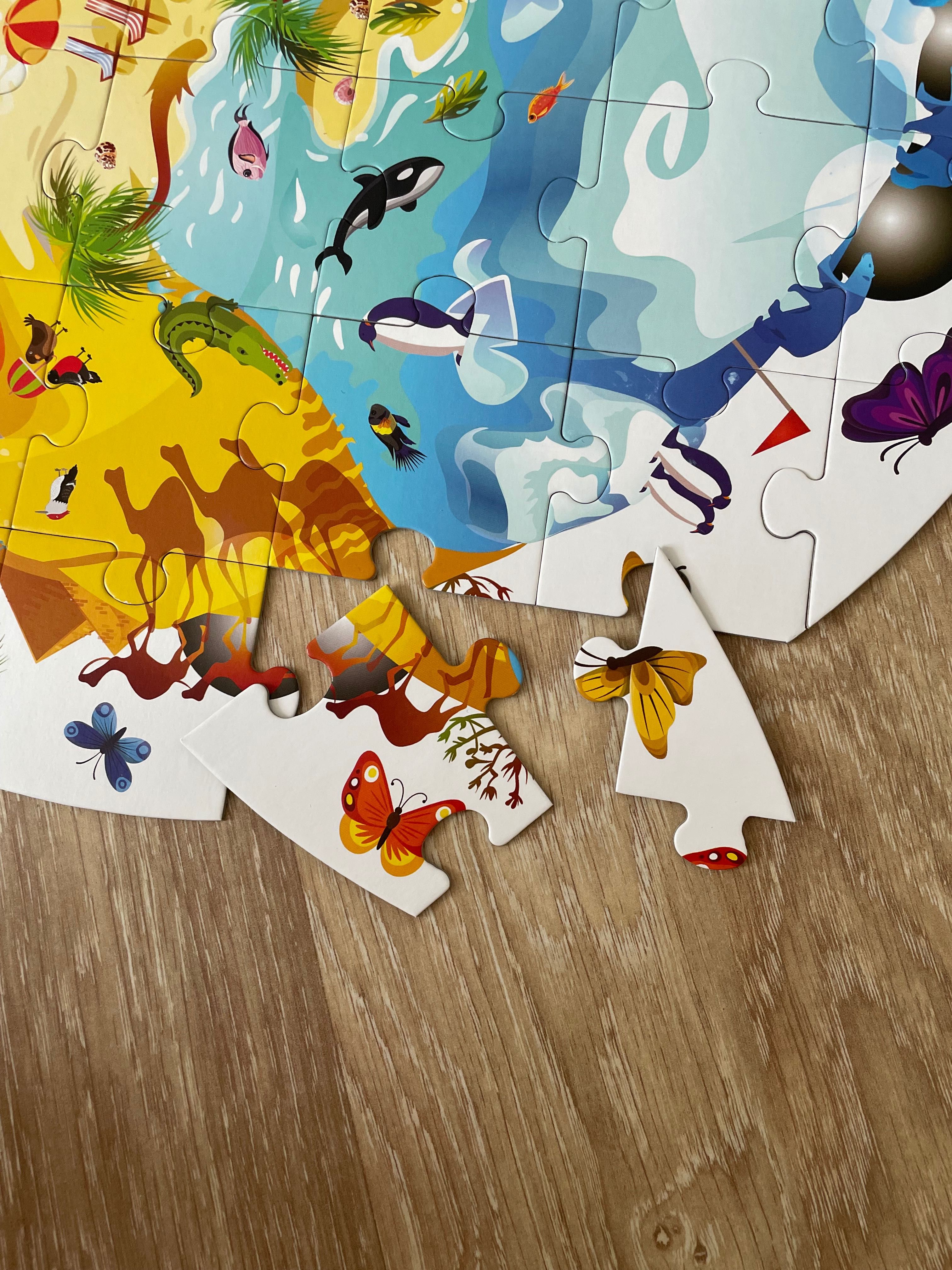 Puzzle Bajka - Planeta Ziemia