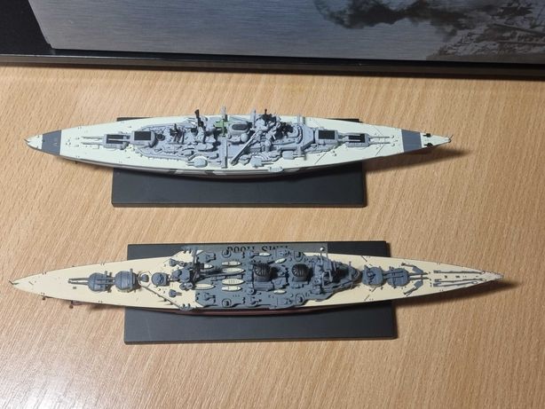 Моделі кораблів Royal Navy Bismarck та HMS Hood - De Agostini Atlas