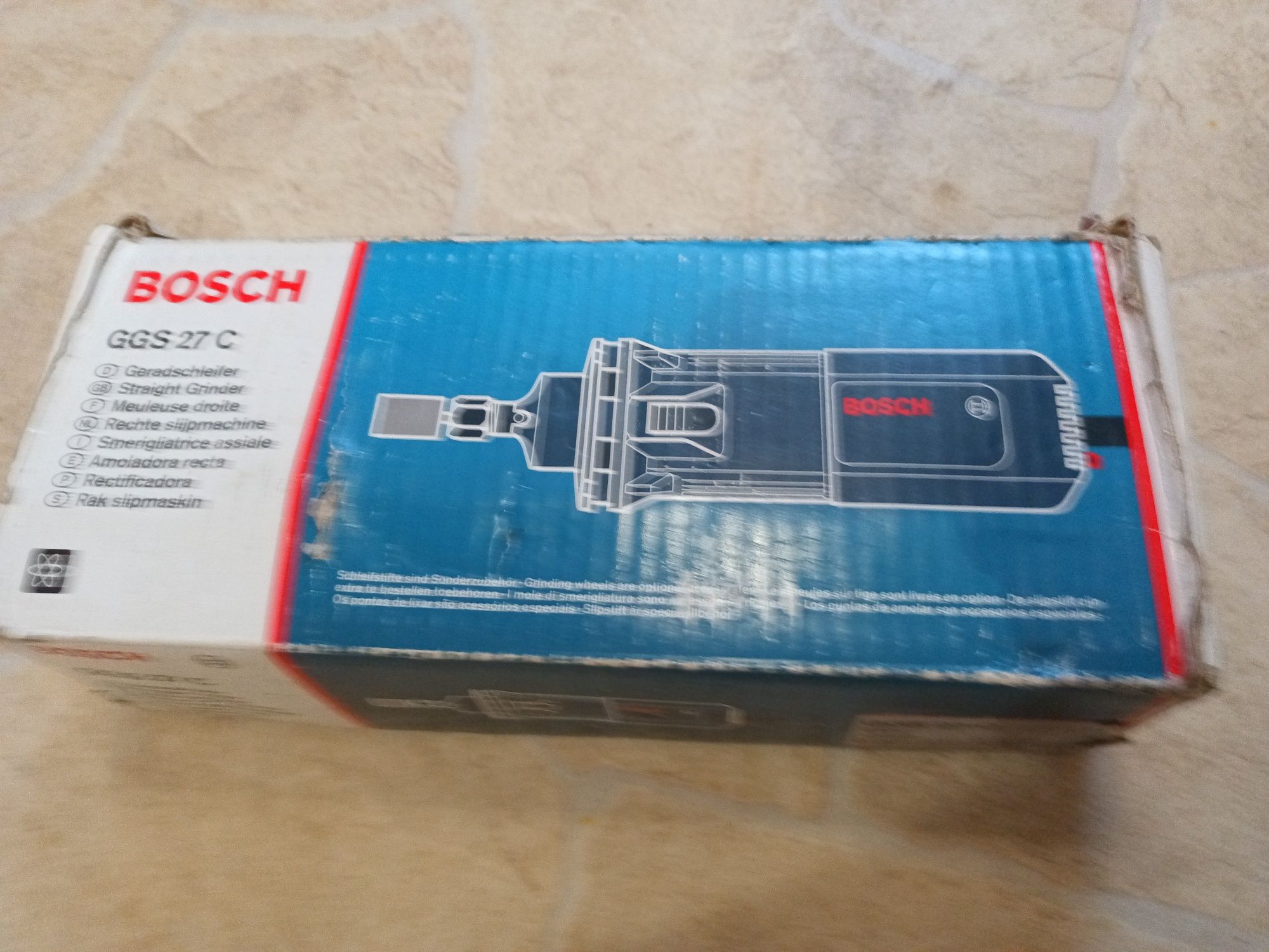 Фрезер BOSCH GGS 27C 600W 12000 - 27000 об/хв 6мм  Новий Оригінал Рідк