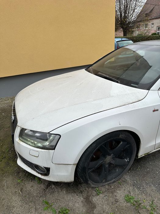 Audi A5 !!! 8T - Biała Perła !!! Uszkodzone.