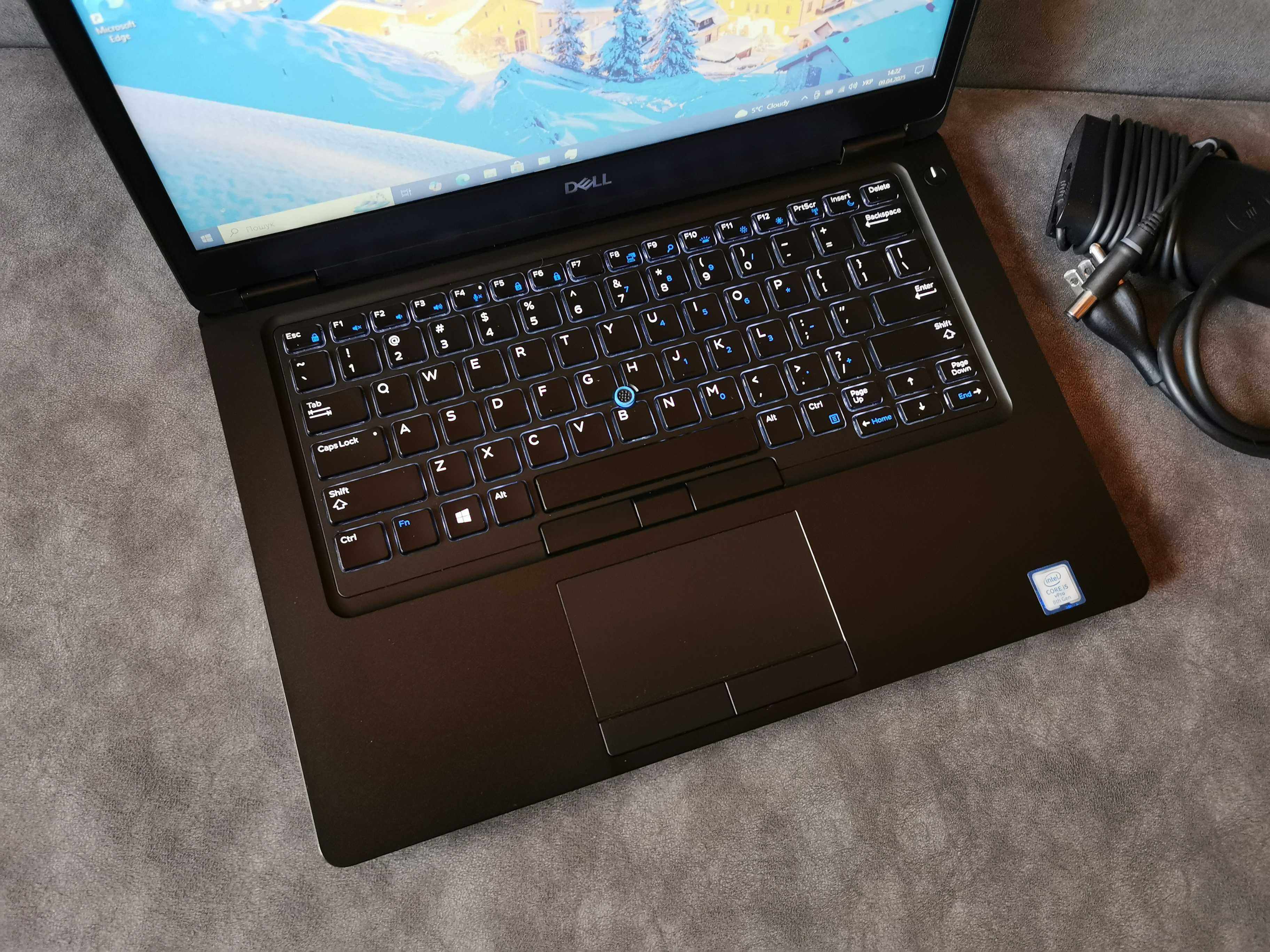 Ноутбук 14" Dell Latitude 5490 intel i5-8350U 16/256gb m2 win10