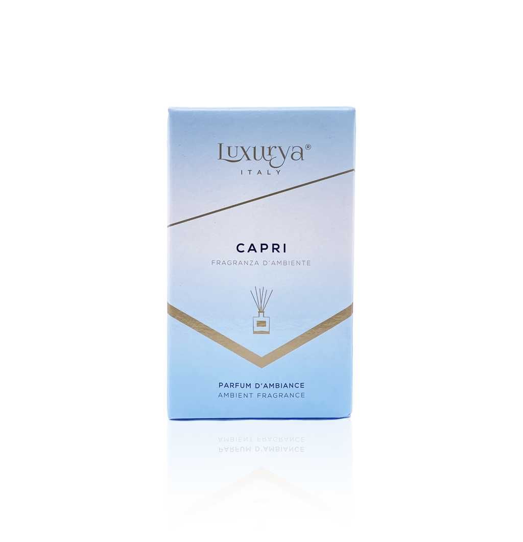 Dyfuzor zapachowy z patyczkami Luxurya Capri - 200 ml