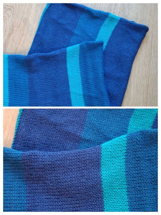 NOWY komin z wełny z alpaki hand made