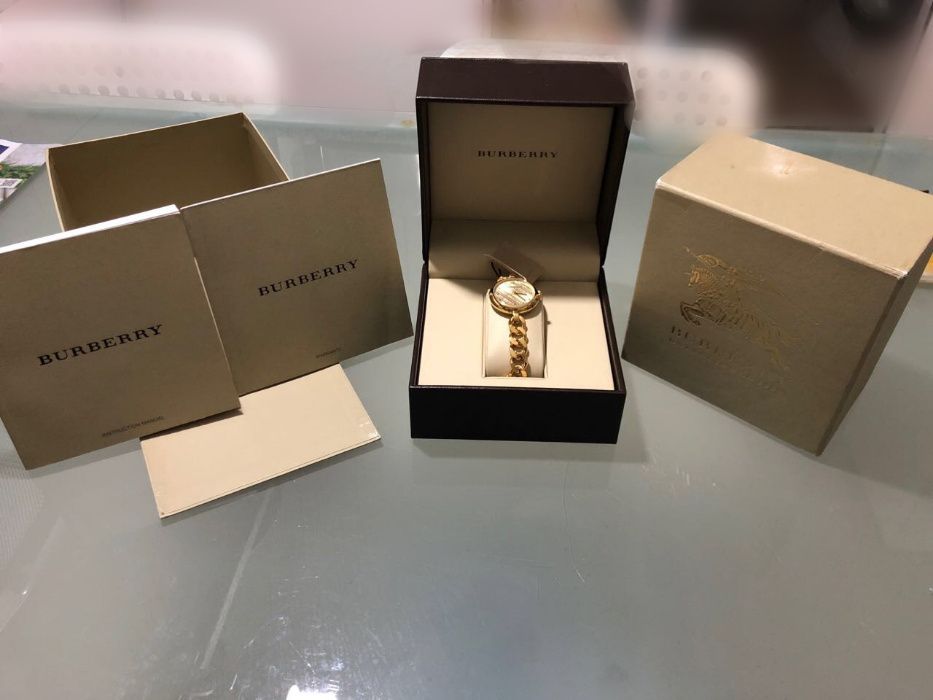 Relógio Burberry Senhora Waterloo BU5304 Novo c/etiqueta