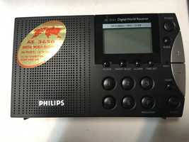 Philips Ae 3650 Digital World Receiver Radio Vintage Sw1 Sw2 Fm Mw