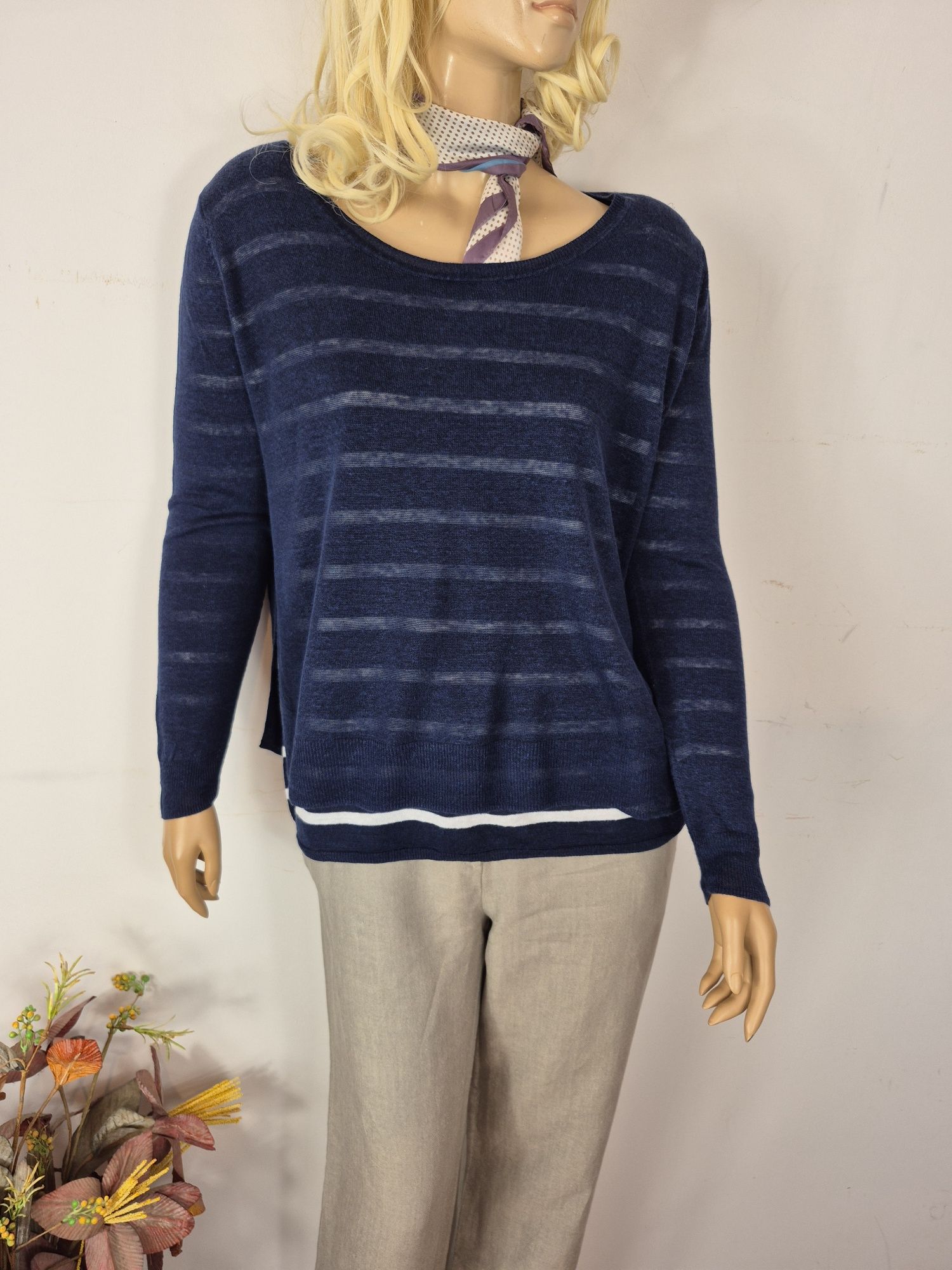 Sweter 100% len  XL Pure