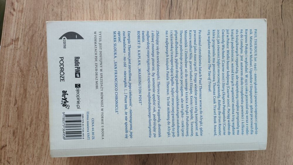 Książka "Safari mrocznej gwiazdy"