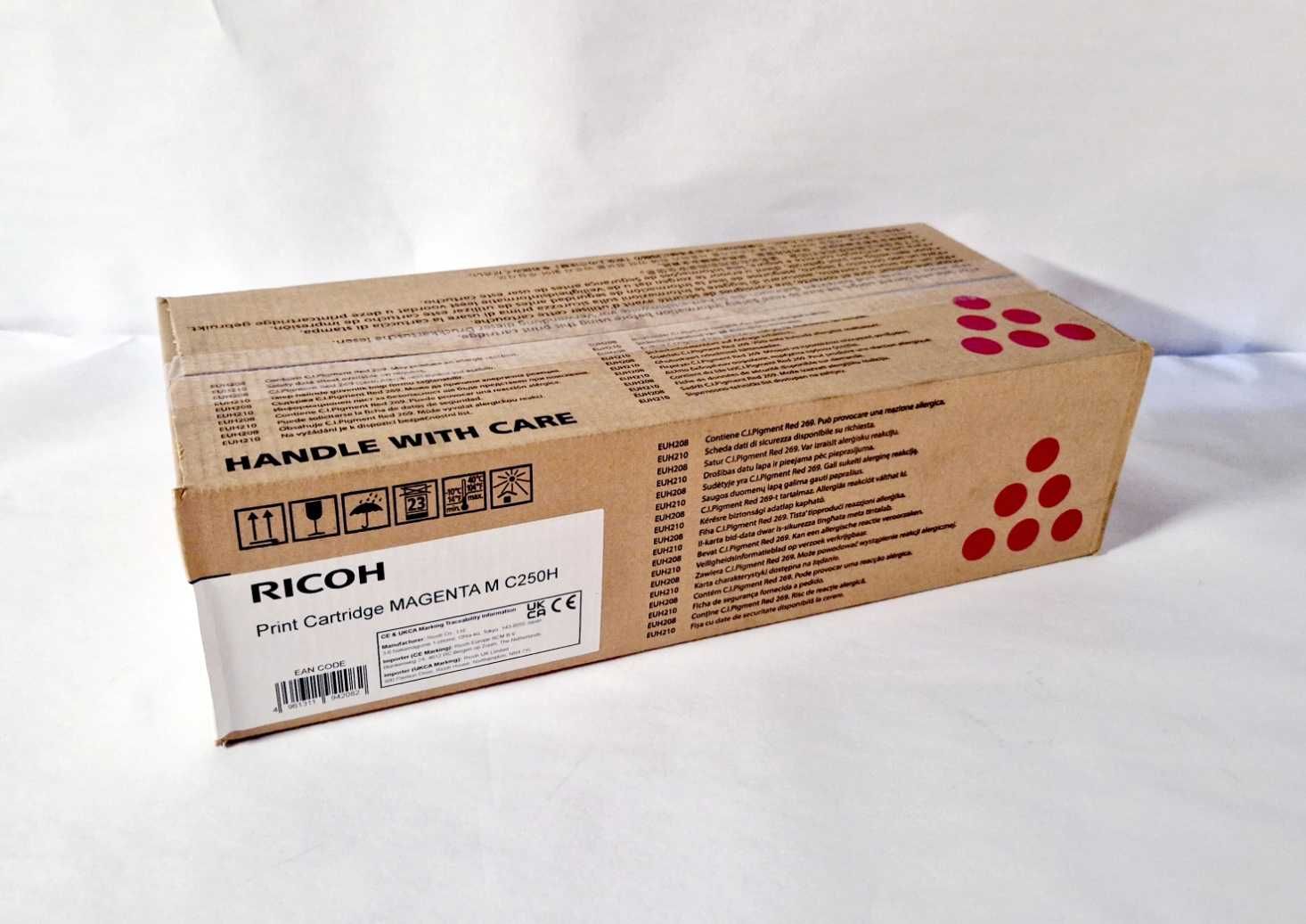 Toner Ricoh 408342 czerwony (magenta) [ORYG]