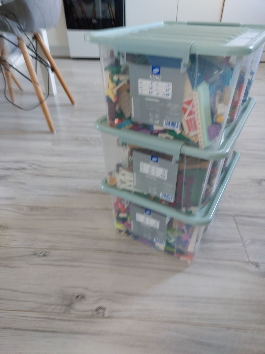 Lego około 7 kg bez pudeł