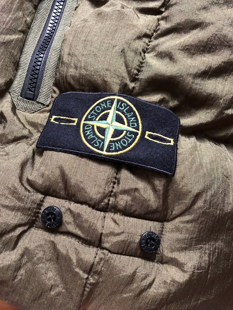 Жилет Stone Island Nylon Metal Down TC green