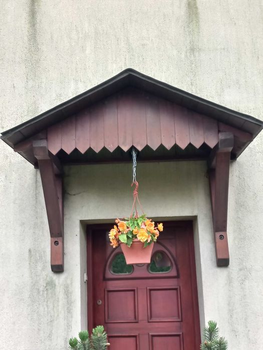 Zadaszenie drzwi wejściowe/gospodarcze