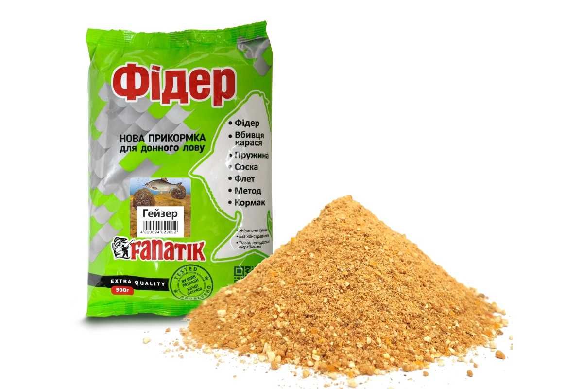 Прикормка Fanatik усі види і смаки