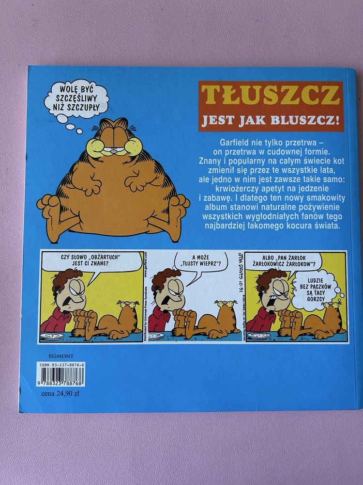 Garfield komiks "Garfield Przetrwanie Tłuściocha"