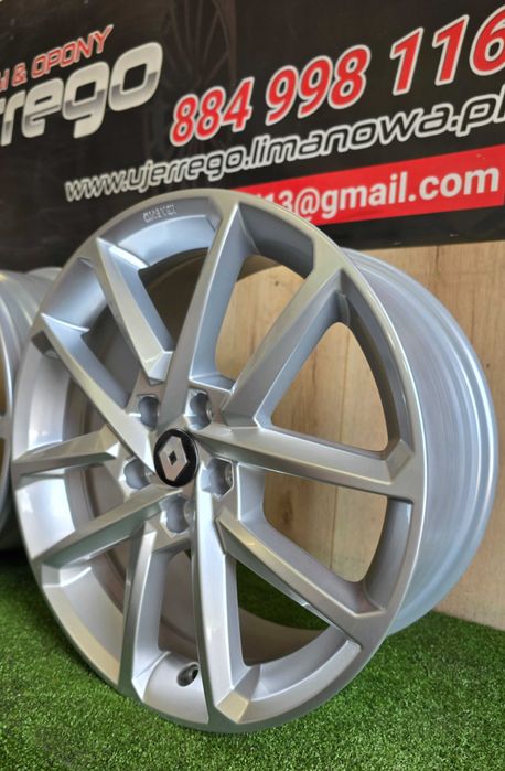 NOWE ALUFELGI RENAULT 18x5x114,3 - Clio,Fluence,Laguna,Megane,Scenic