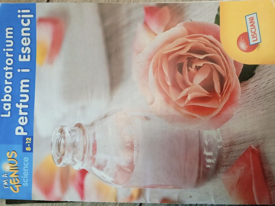 laboratorium perfum dla dzieci książka książeczka doświadczenia