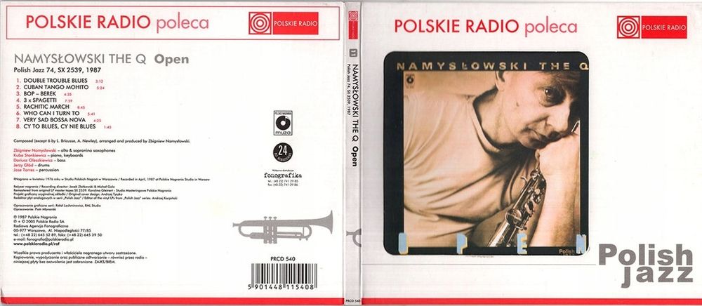 Namysłowski The Q - Open - CD