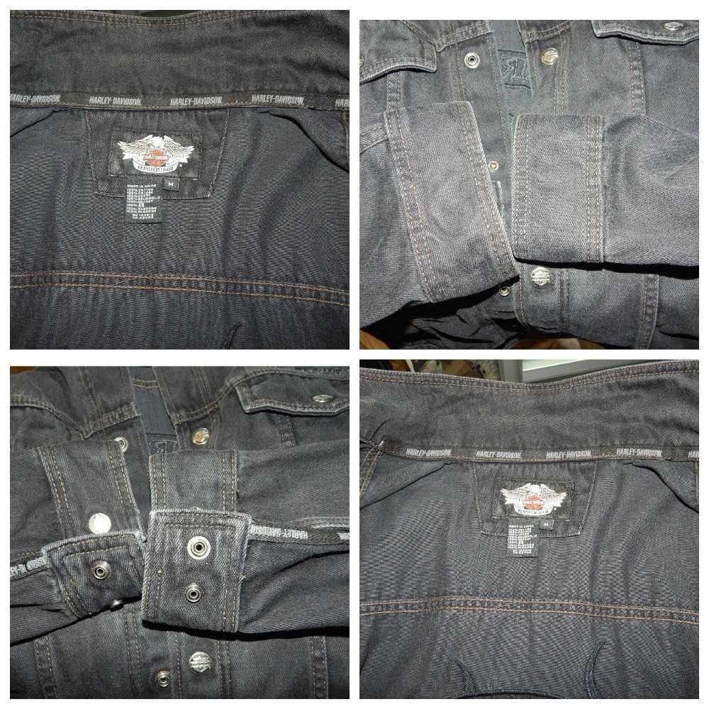 Винтажная джинсовая куртка HARLEY DAVIDSON (2008 год)