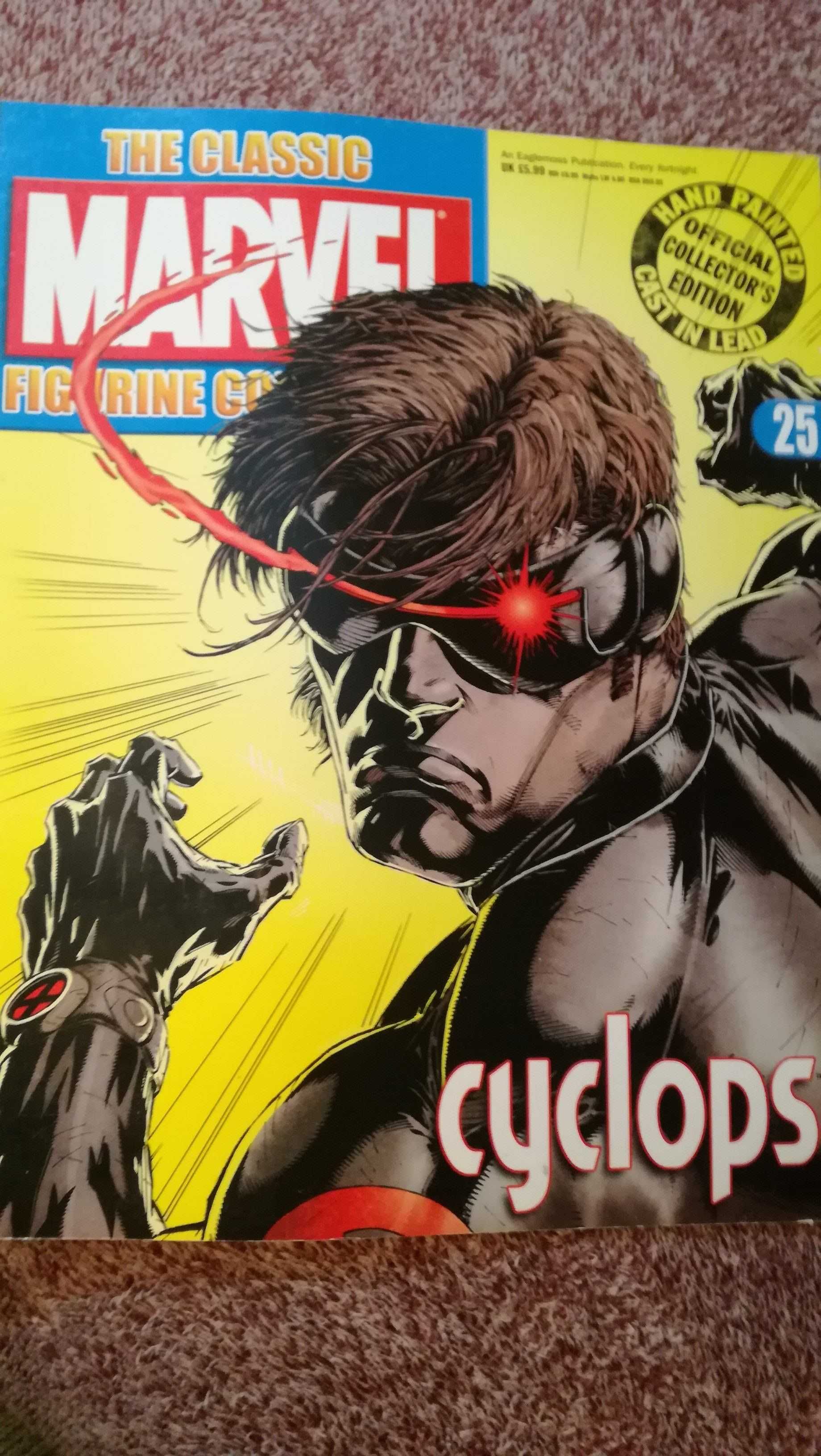 Cyclops  da Marvel (com revista)