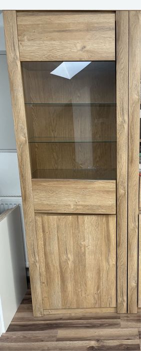 Witryna/szafka/ regał Walton black red white