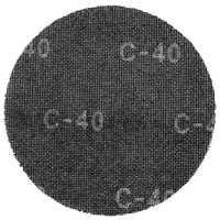 Siatka Ścierna Na Rzep, 225 Mm, K40, Do Szlifierki 59G260, 10 Szt.