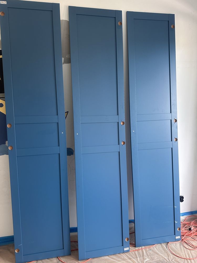 IKEA FLISBERGET Drzwi niebieski 50x229 cm