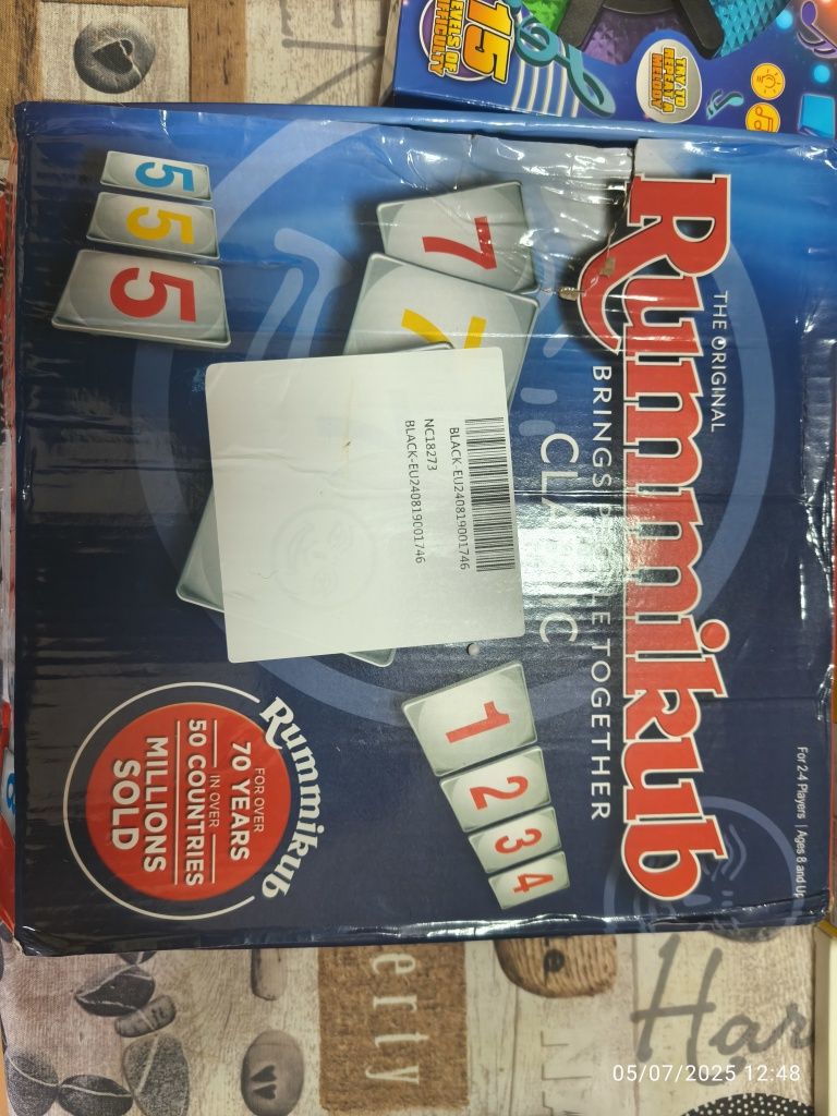 Jogo familiar Rummikub