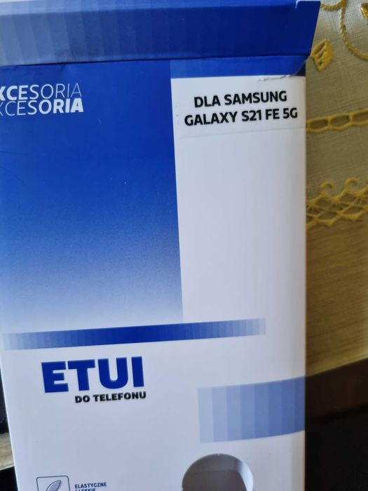 Sprzedam przezroczyste etui do telefonu Samsung S21 FE 5G