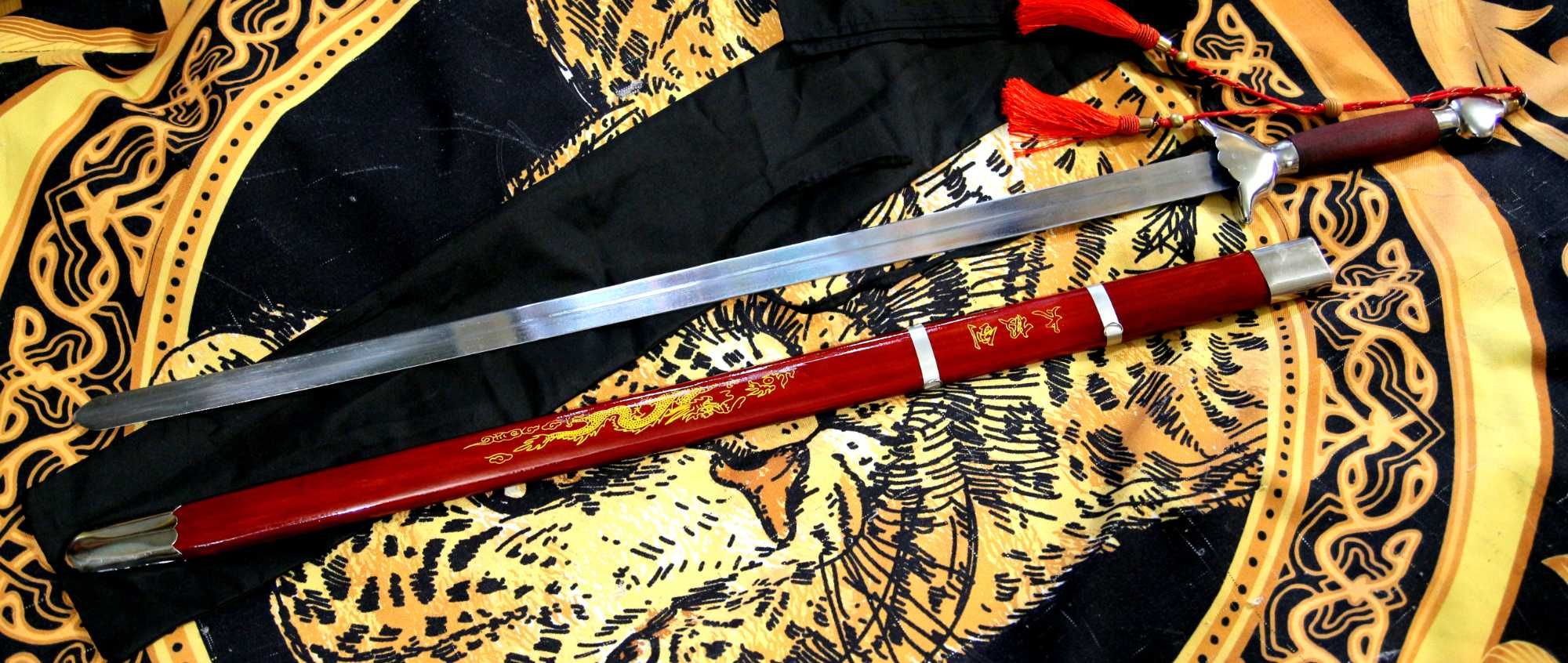Długi Firmowy miecz WU SHU-TAI CHI i-KUNG FU