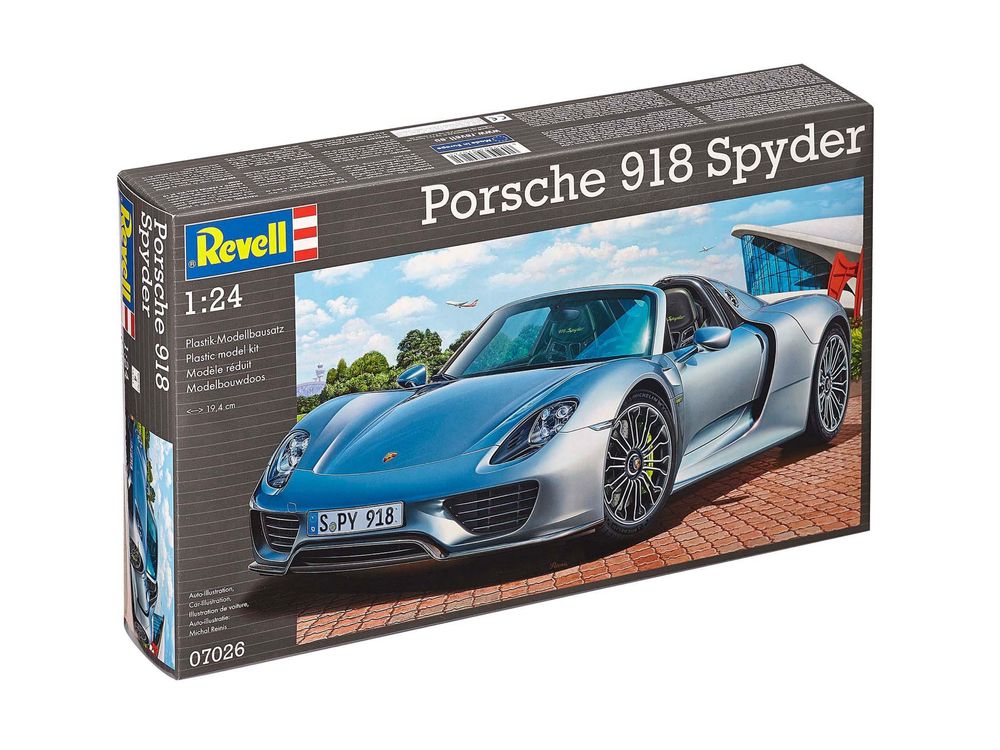 SAMOCHÓD model 1/24 Revell 07026 PORSCHE 918 SPYDER