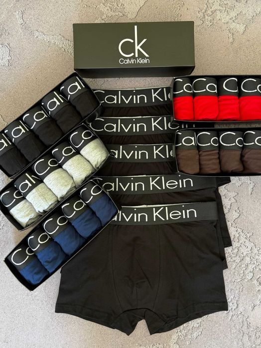 Мужские трусы Calvin Klein Black. Чоловічі труси, боксери