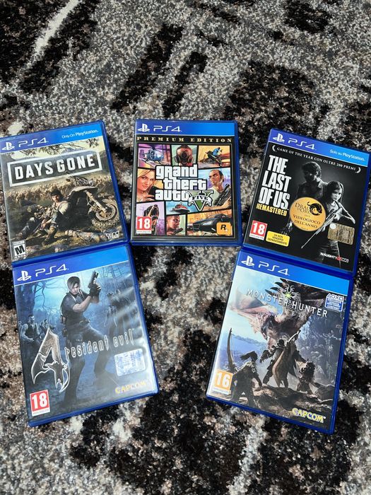 Игры для PS4 в отличном состоянии
