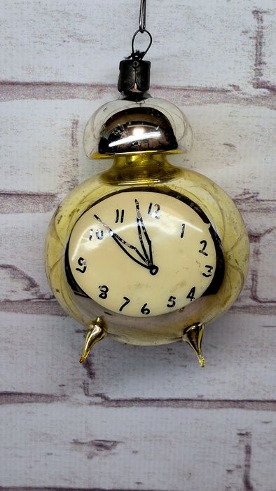 Ёлочная игрушка Будильник