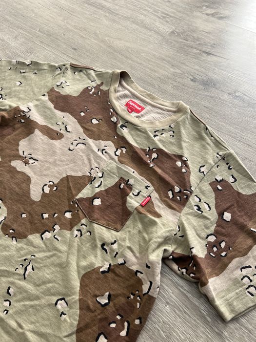 Футболка Supreme Announcing Tee Camo