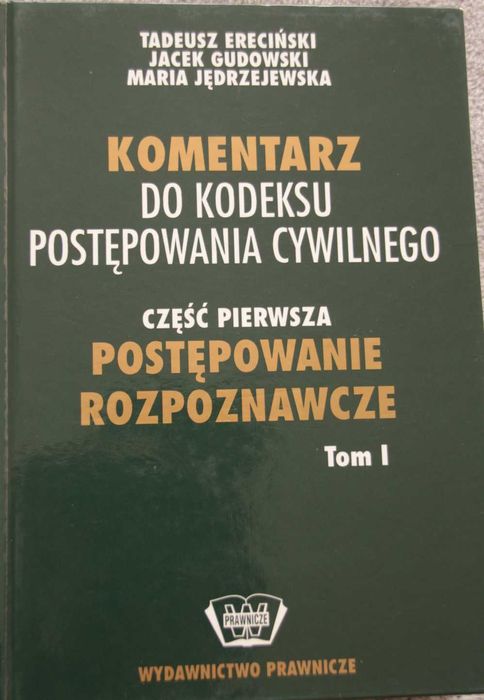 Komentarz do KPC - postępowanie rozpoznawcze (1997)